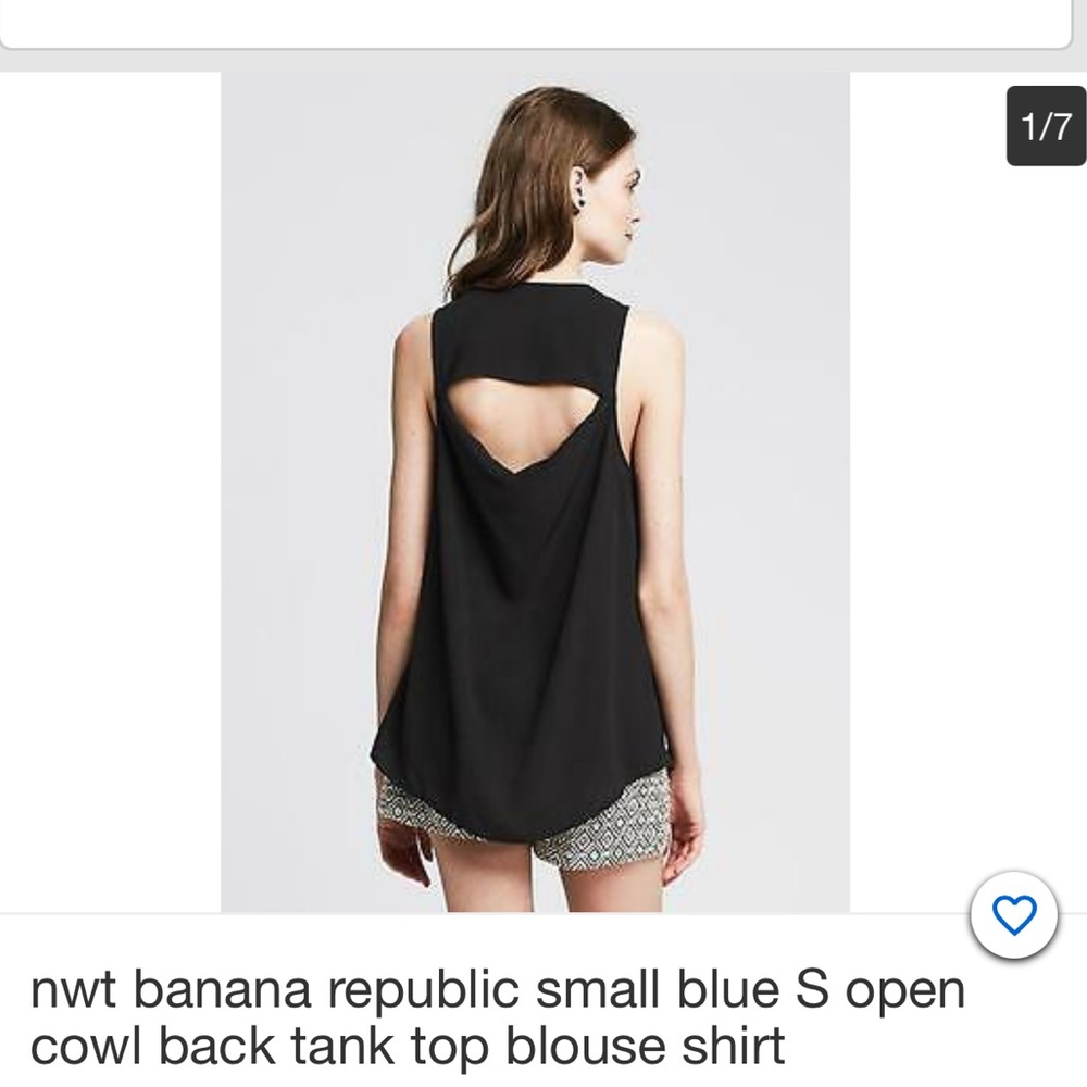 Banana Republic Sleeveless Blouse